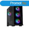 Zalman Z10 Duo RGB Tempered Glass Black