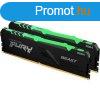 Kingston 16GB DDR5 5200MHz Kit(2x8GB) Fury Beast RGB