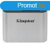 Kingston Workflow SD USB 3.2 UHS-II Card Reader Silver