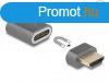 DeLock HDMI Adapter male to female 8K 60 Hz magnetic Grey