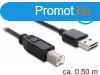 DeLock EASY-USB 2.0 Type-A male > USB 2.0 Type-B male cab