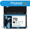 HP 3ED70A (712) Black tintapatron