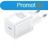 Wall charger, Vention, FEPW0-EU, USB-C, 20W, GaN (white)