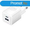 Wall charger, Vention, FEQW0-EU, USB-C + USB- A, 30W/30W , G