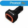 Canyon CNE-CCA05B Dual USB Car Charger Black