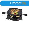 Elektromos Raclette grill 6 szemlyre Techwood