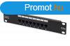 Digitus 8-port Patch Panel 1U Black