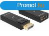 DeLock Adapter Displayport 1.1 male > HDMI female Black