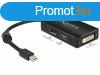 DeLock mini Displayport 1.1 male > Displayport / HDMI / D