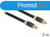 DeLock TOSLINK Standard Cable male - male 2m Black