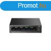 TP-Link LS105LP 5-Port 10/100Mbps Desktop Switch with 4-Port