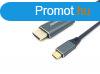 EQuip USB-C to HDMI 4K/60Hz cable 2m Black