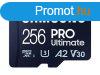 Samsung 256GB microSDXC Pro Ultimate Class10 U3 A2 V30 + ada