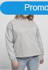 Urban Classics Ladies Oversized High Neck Crew grey