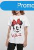 Mr. Tee Ladies Minnie Mouse Tee white