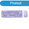 Wireless keyboard + mouse set MOFII Bean 2.4G (Purple)