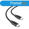 HDMI-HDMI 2.1 PVC RayCue kbel, 2 m (fekete)