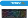 Wireless mechanical keyboard Royal Kludge RK98 RGB, Brown sw