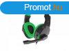 Natec Genesis Argon 100 Gamer Headset Black/Green