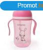 Cangaroo Cup Bunny szvszlas pohr 300 ml 6h+ rzsaszn