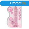 REALROCK - ttetsz leth dild - pink (17cm)