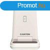 Canyon CNS-WCS304CL Wireless Charging Station Cosmic Latte