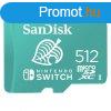 SanDisk microSDXC krtya NINTENDO SWITCH 512GB, 100MB/s, U3,