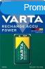 Tlthet elem, 9V, 1x200 mAh, eltlttt, VARTA "Power&