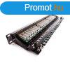 KE-Line Giga KOMPAKT 24port CAT5E rnykolt patch panel RJ45