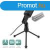 Ewent EW3552 Multimedia Microphone with noise cancelling Bla