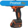 Black and Decker BDCDD12K1B-QW akkus frcsavaroz kit