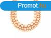 Kagyl bevont rose goly 8-9mm