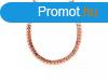 Hematit szin rose gold nyl 6x5mm