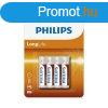 Philips R03L4B/10 elem longlife aaa 4-bliszter