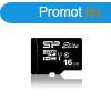 Silicon Power MicroSD krtya - 16GB microSDHC Elite UHS-1 + 