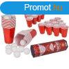 Beer Pong hatszglet manyag pohr szett labdkkal