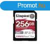 Kingston 256GB SDXC Canvas React Plus Class 10 UHS-II U3 V60