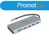 Dicota USB-C 13-in-1 Docking Station 4K HDMI/DP PD 100W Silv