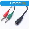 BLACKBIRD talakt Headset Stereo jack 1x 3.5mm 4 pin femal