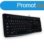 Logitech K120 USB billentyzet Black US