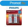 Philips LR6P6BP/10 elem power alkali aa 6-bliszter