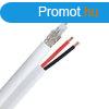 COAXIAL CABLE RG59 / + 2X0.5MM2