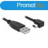 DELOCK kbel USB 2.0 Type-A male > USB Mini-B male 90 fok