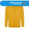 Just Hoods cipzros kapucnis frfi pulver AWJH050, Mustard-