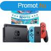 Nintendo Switch Neon + Switch Sports + 12 havi elfizets