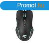 WHITE SHARK GM-5003 AZARAH gaming egr, fekete, 6400dpi