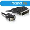 DELOCK kbel Video Scart male (output) > VGA male (input)