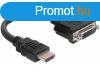 DeLock HDMI male > DVI-I (Dual Link) (24+1) female 20cm A