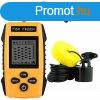 Fish Finder LCD kijelzs hordozhat halradar