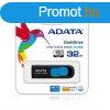 ADATA Pendrive 32GB, UV220, Fekete-kk